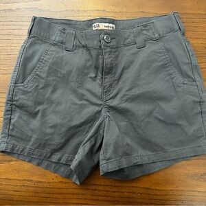 5.11 Tactical Women's Gray Shorts 8